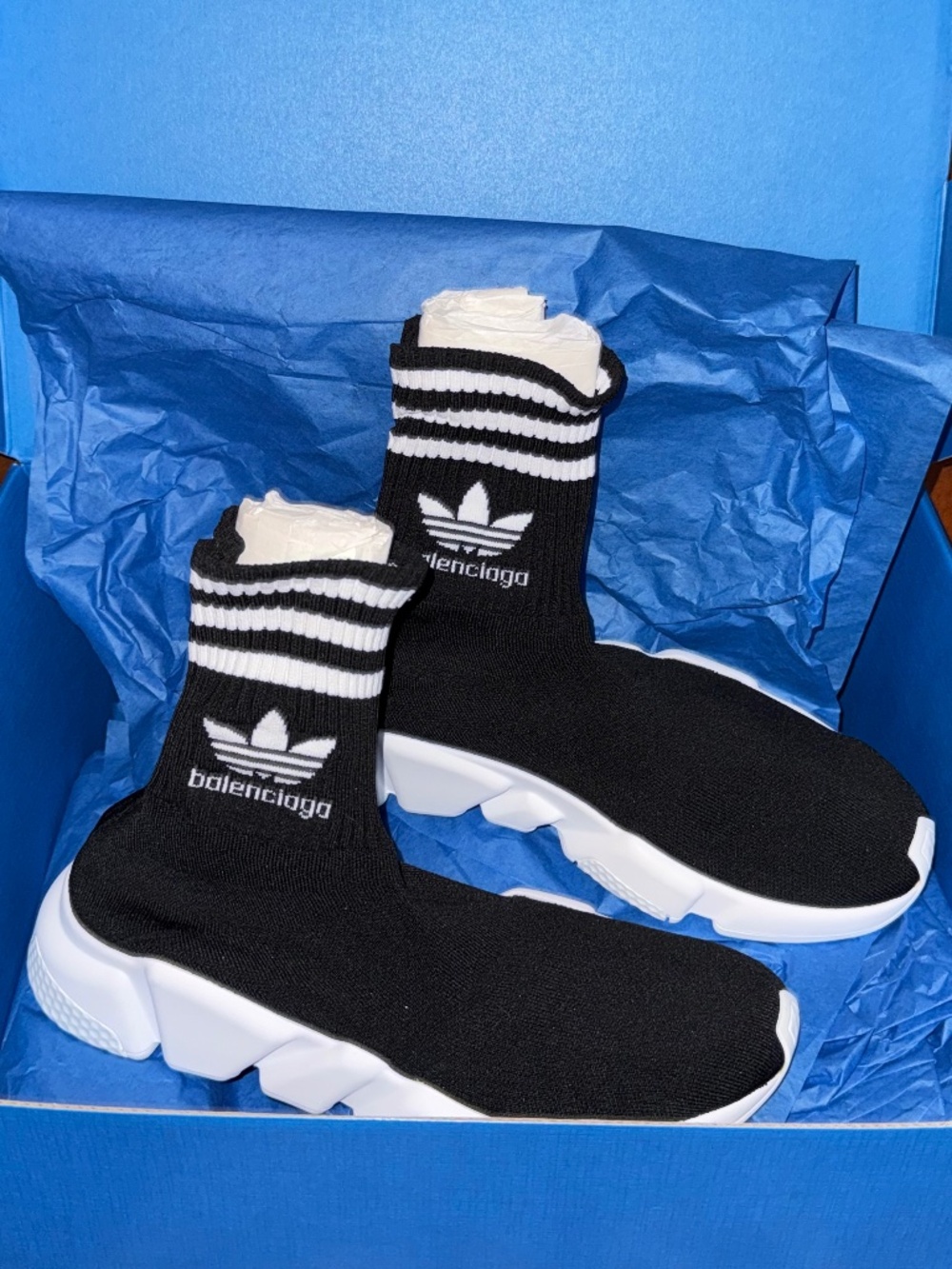 Balenciaga Speed Logo High Top Sock Sneakers